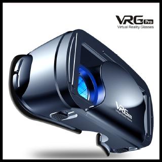 🔥ON SALES🔥VRG Pro 3D VR Glasses 5~7 Inch 120 Wide-Angle Virtual Reality Full Screen Visual VR Glasses Box with VR Controller