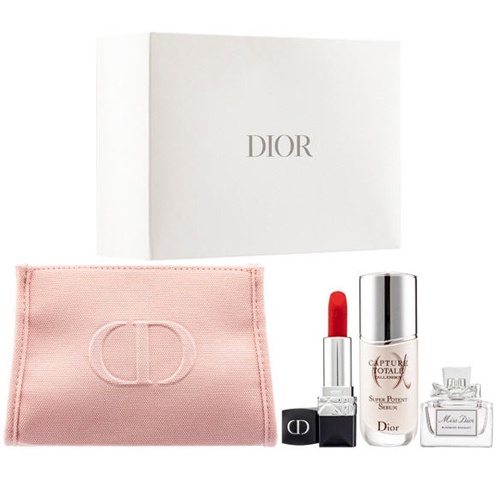 Christian Dior Miniature 3pcs Set - Pouches & Cosmetic Bags