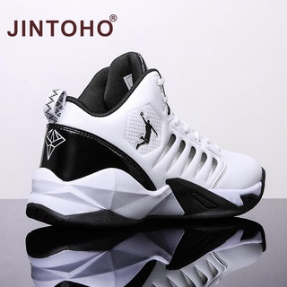 【JINTOHO】Men's Basketball Shoes Breathable Cushioning Non-Slip Wearable Sports Shoes Gym Training Athletic Basketball Sneakers for Women
