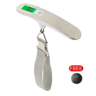 LCD Digital Luggage Scale 50kg x 10g Portable Electronic Scale Weight Balance Suitcase Travel Bag Hanging Steelyard Hook Scale