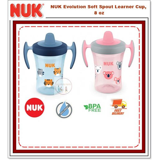 nuk evolution soft spout cup