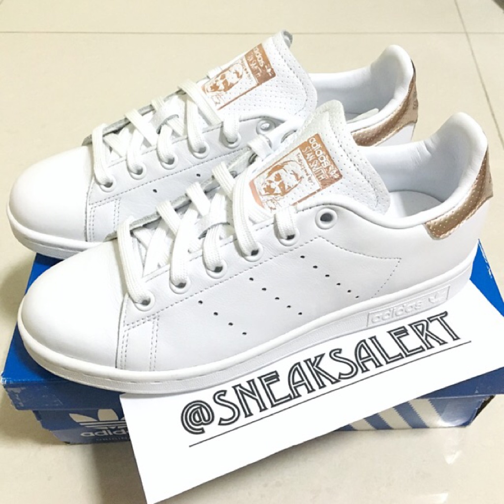 adidas rose gold stan smith