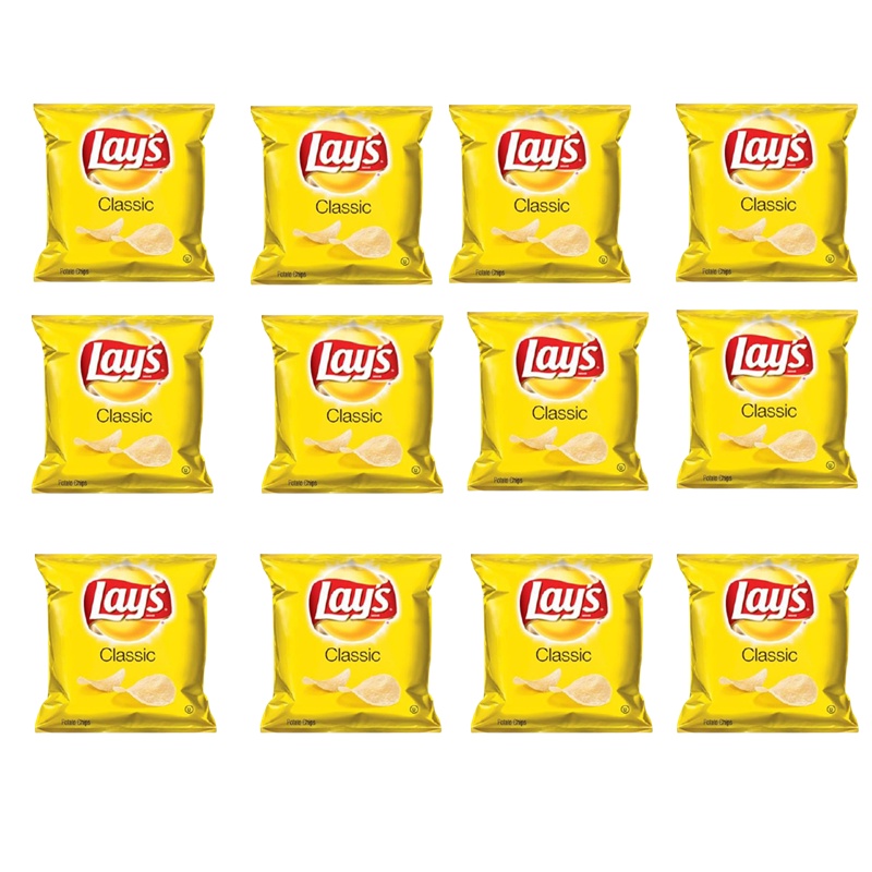 [Bundle Of 12] Lay's Classic Original Potato Chips, 28g - DKSHSG ...