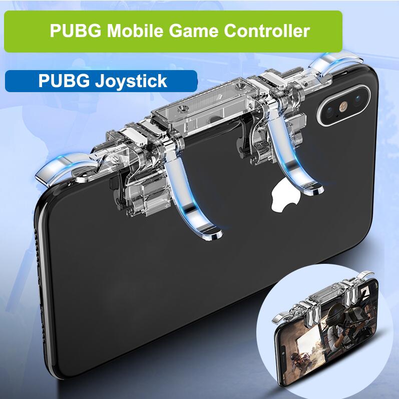 Pubg Mobile Game Controller K19 Shooter Controller Trigger Gamepad Fire Trigger Shopee Singapore