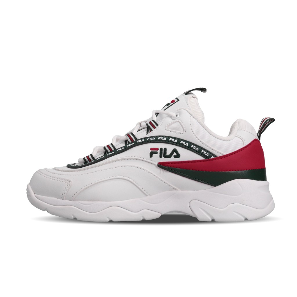 fila ray green red