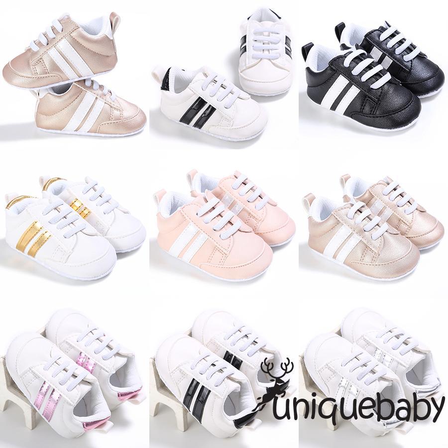 UniFashion Hot Sneakers Newborn Baby Crib Sport Shoes Boys Girls Infant Lace #3