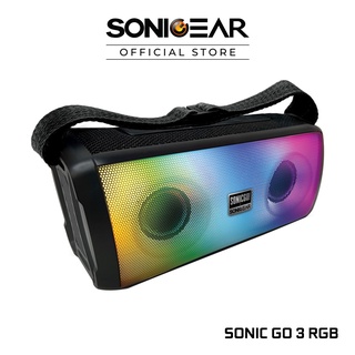 SonicGear SonicGo 3 Portable Speaker Built In Mic with Dynamic Light Effect