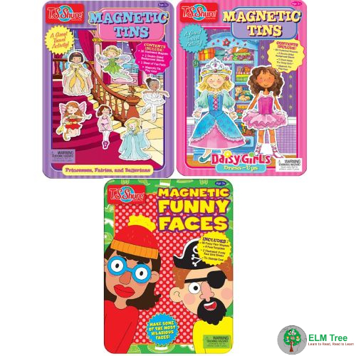 Tin Playset Princess & Fairies/Daisy Girls/Funny Faces