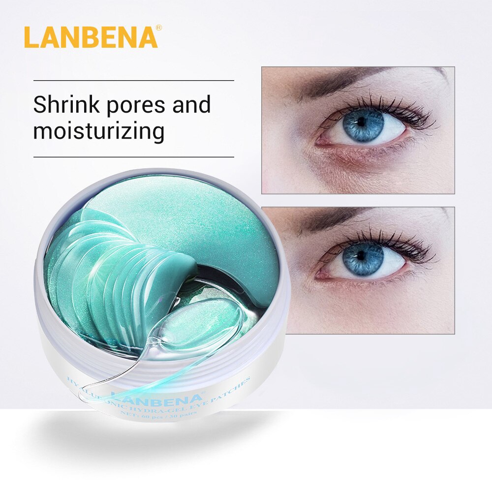 Lanbena Eye Mask Hyaluronic Acid Collagen Gel Moisturizing Eye Patch Shopee Singapore