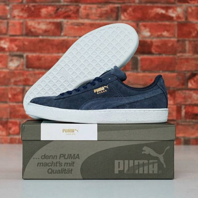 puma suede navy