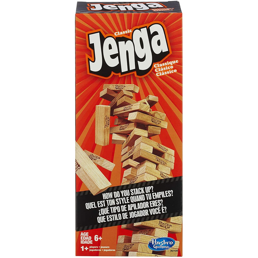 🔥Ready Stock🔥Jenga Classic /Jenga Bridge Wooden Block/Jenga Tumbling