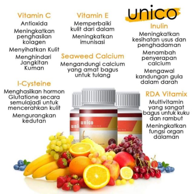 Sale Pkp Get Gift Sale Jimat Unico Vitamin C E Shopee Singapore