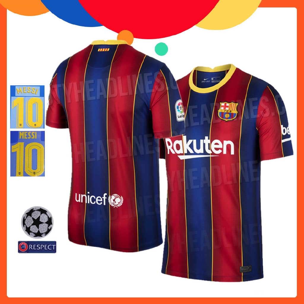 barcelona jersey player version