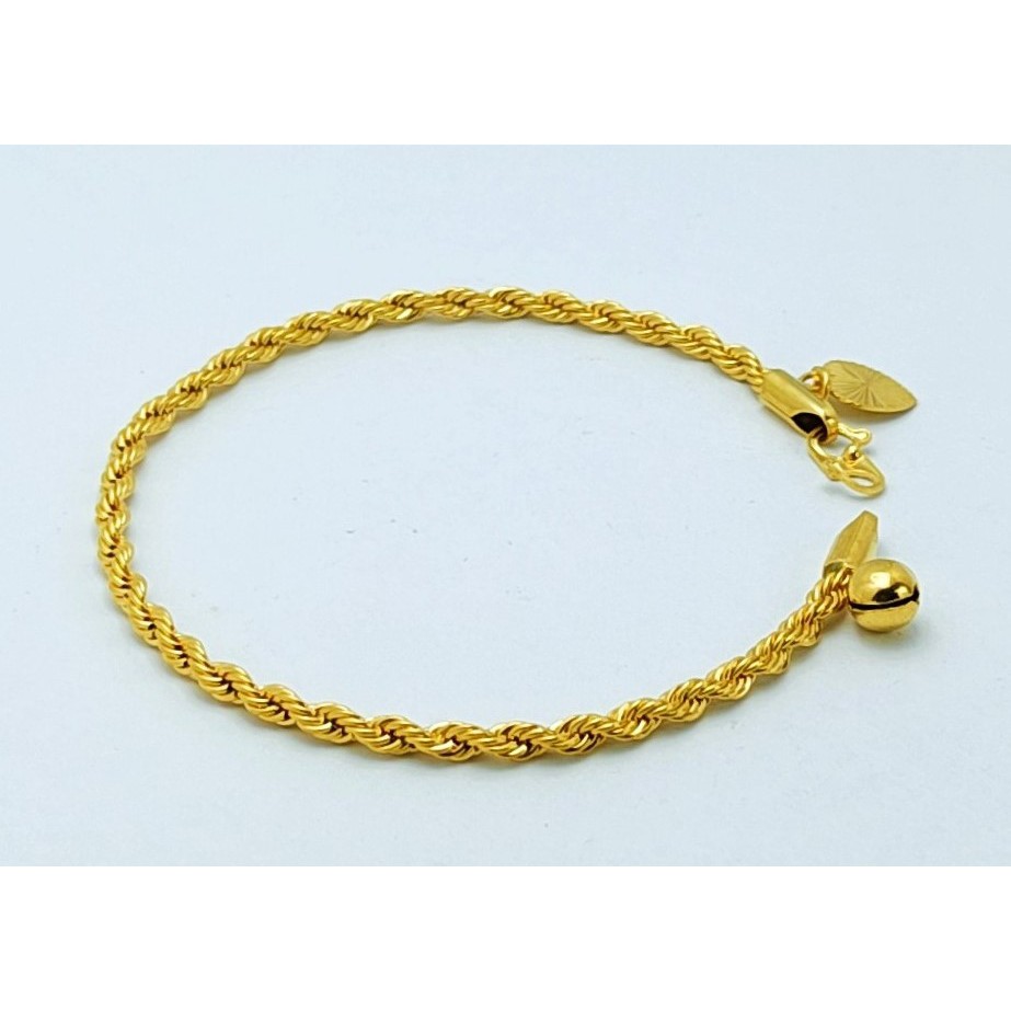 Shop Malaysia Rantai Tangan Emas Korea 24k Korea Jewelry For Women Gold Plated Gelang Tangan Shopee Singapore