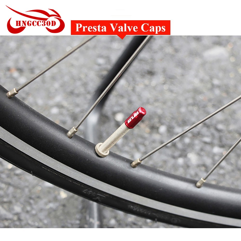 aluminum presta valve caps