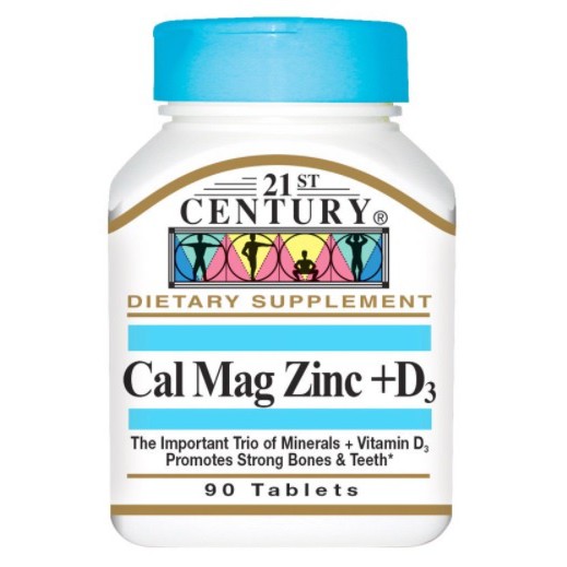 21st Century Calcium + Magnesium + Zinc + Vit D3 90 Tablets Shopee Singapore