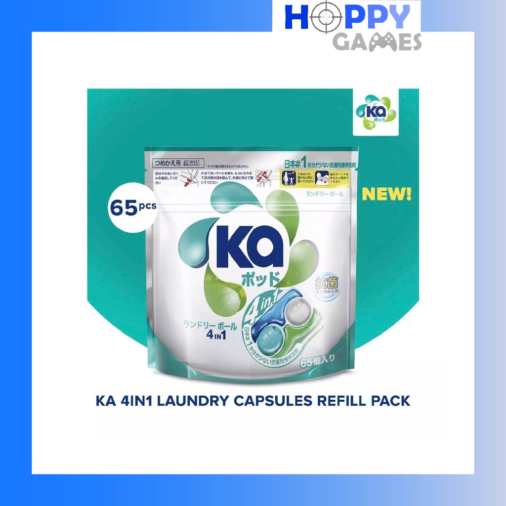 *65 CAPSULE PER PACK* Ka 4in1 Laundry Capsules Pod Detergent Refill