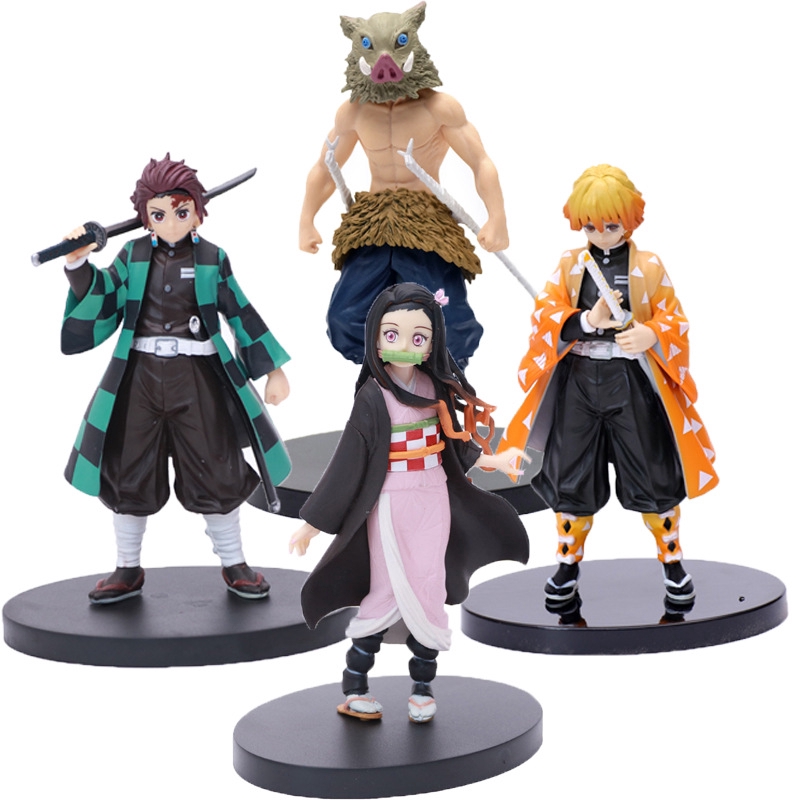 Japanese Anime Demon Slayer Kimetsu No Yaiba Kizuna Tanjiro Nezuko Kamado Banpresto Action Figure Toys Shopee Singapore - demon slayer rise of the demon king roblox