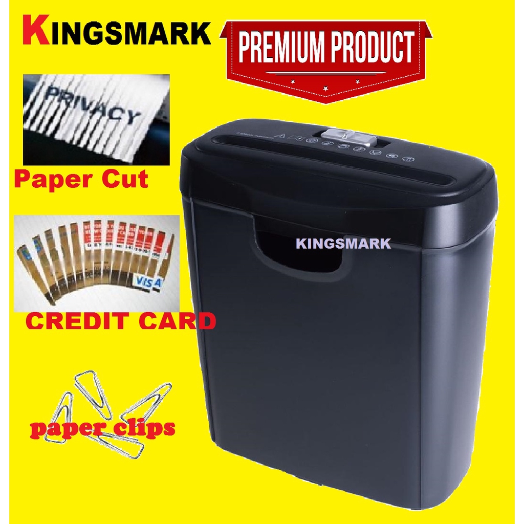Paper Shredder Strong Cutter Machine (2 YEARS WARRANTY) Shopee Singapore