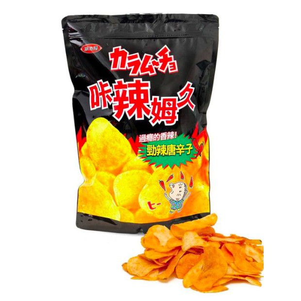 500g Zipper Bag Ready Stock Costco Limited Product Taiwan Koikeya 卡辣姆久劲 辣唐辛子洋芋片 湖池屋 500g Taiwan Snack 代购daigo Shopee Singapore