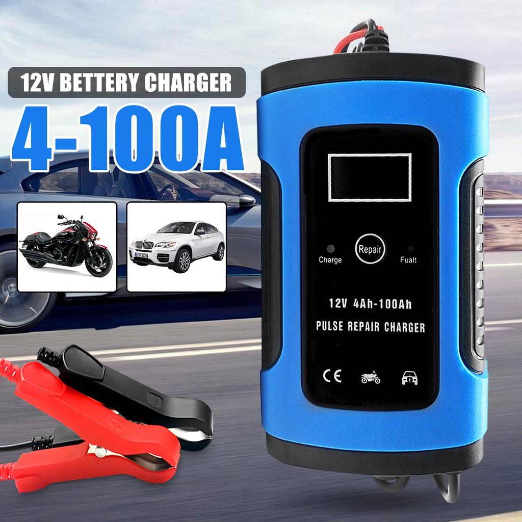 intelligent 12v battery charger