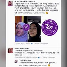 Ready Stock Original T A T I Skincare 4 1 Free Gift Eyebrow Pencil Shopee Singapore