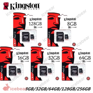  ❥IN STOCK✿ Kingston Memory Card SD Card 16GB/32GB/64GB/128GB/256GB/1TB Micro SD TF Card for Smartphone 