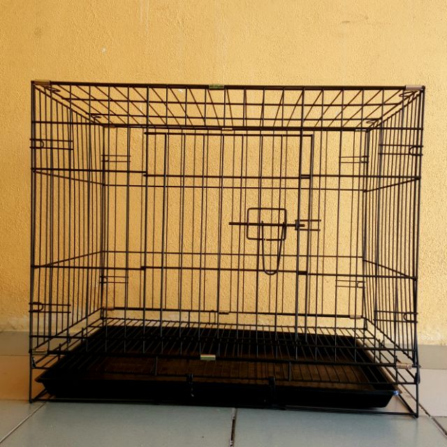 Sangkar Burung Besi  Padu  Saiz P 60 cm x L 43 cm x T 50 cm 