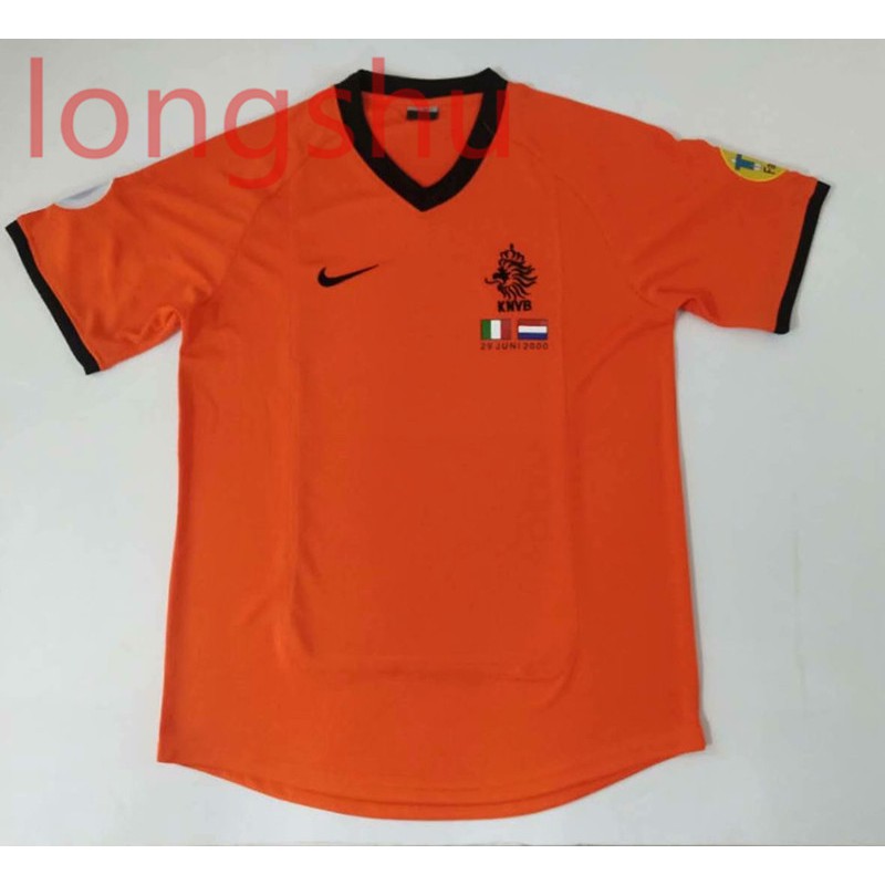 orange soccer jersey