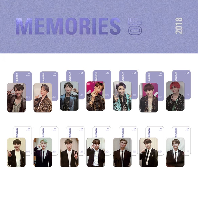 Kpop BTS Bangtan BoysMEMORIES OF 2018 DVD LOMO card Photocards | Shopee  Singapore