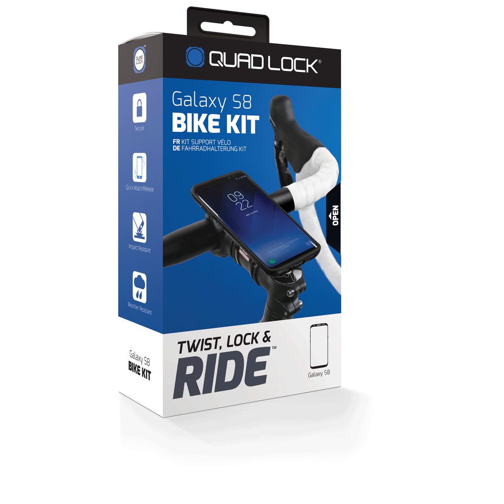 quad lock bike kit galaxy s8