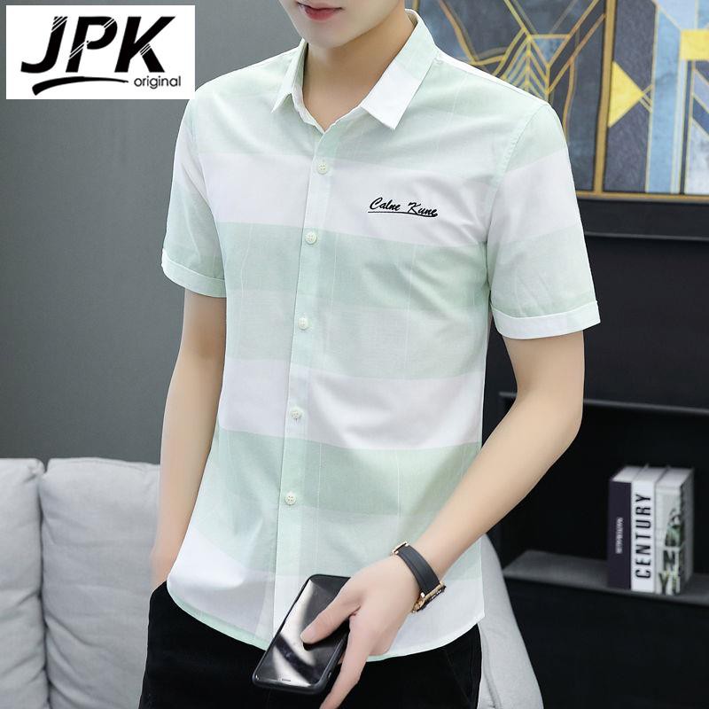 mens slim fit half sleeve shirts