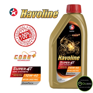 Havoline Super 4T 10W40 (Semi-Synthetic) Caltex