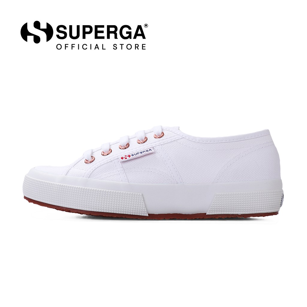 superga white rose gold