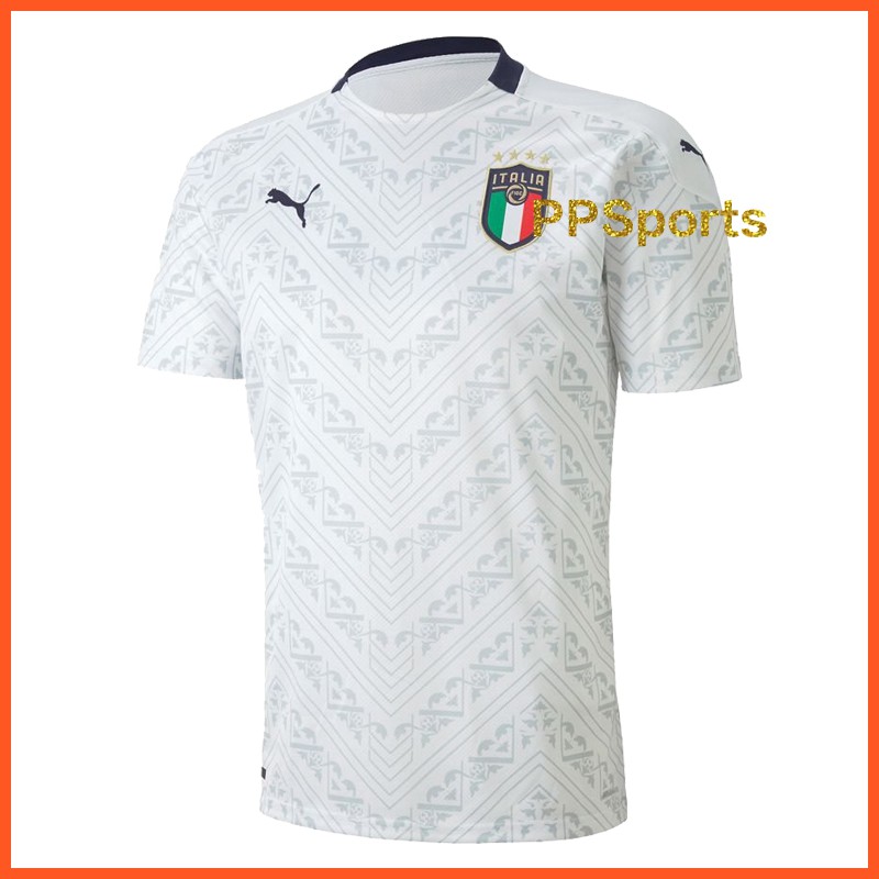 white italy jersey