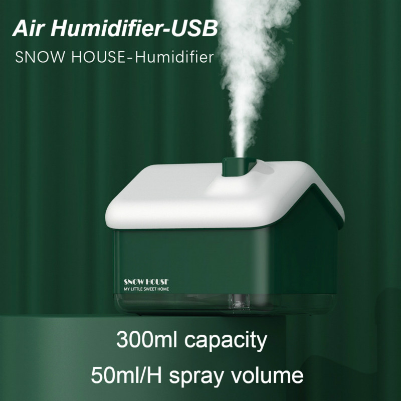 Mini Air Humidifier Usb Creative Christmas Gift Humidifier Car Humidifier Night Light Function Shopee Singapore