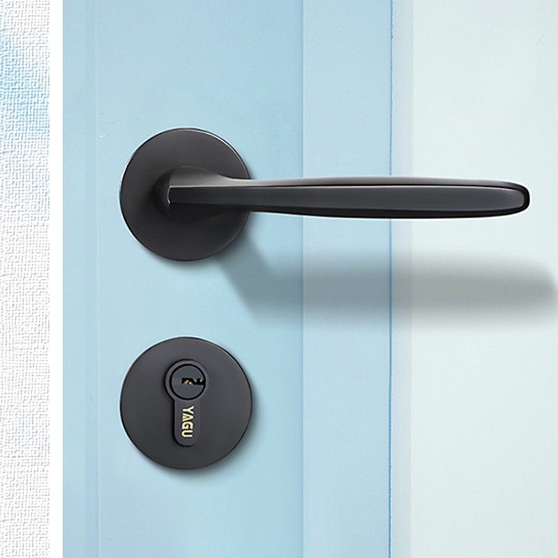 5 Colors Simple Door Lock Indoor Bedroom Door Lock Split Lock Home Set