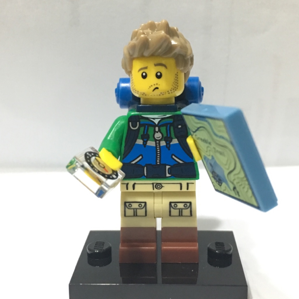 lego hiker minifigure