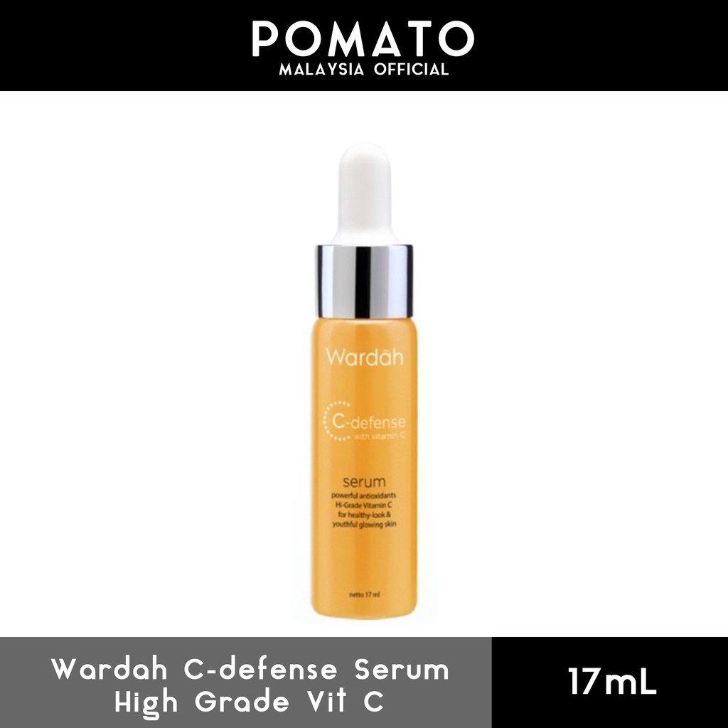 Shop Malaysia Wardah C Defense C Defense Serum Vitamin C Whitening 17ml Shopee Singapore