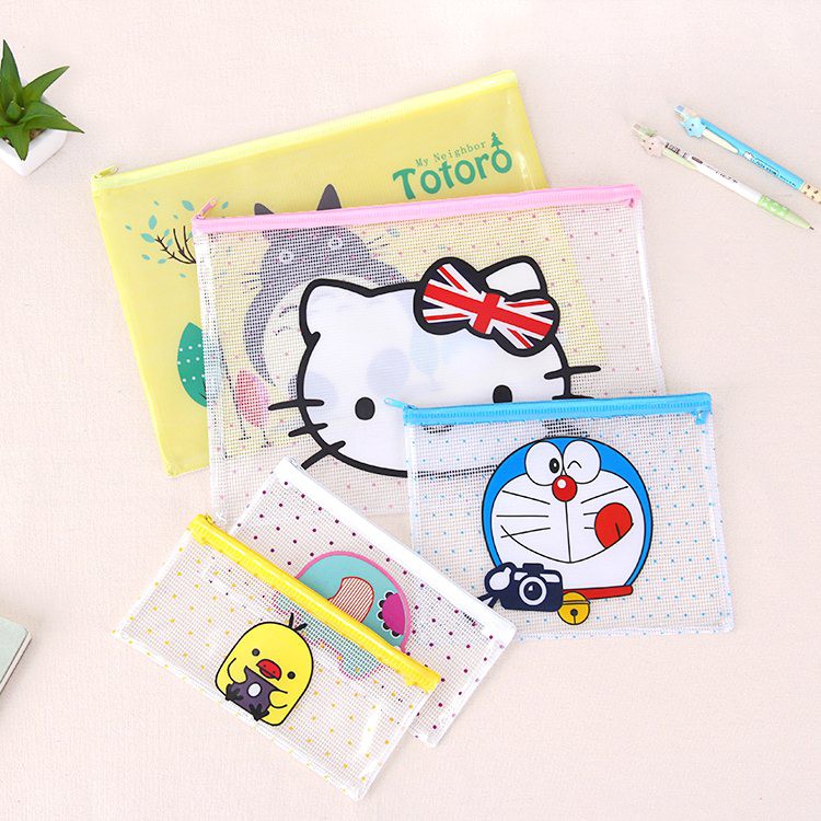 Cartoon Transparent Pencil Case | Shopee Singapore