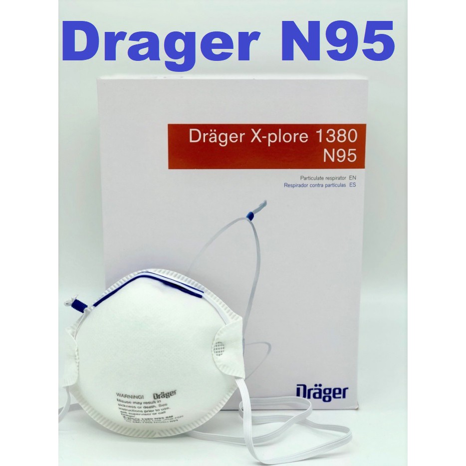 N95 MASK/ DRAGER RESPIRATOR/ SURGICAL DISPOSABLE FACE MASK/ * 20PCS PER