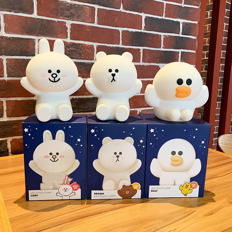 Cony LINE FRIENDS LED Hug Me Touch Lamp US SELLER FAST SHIPPING Sally Brown 