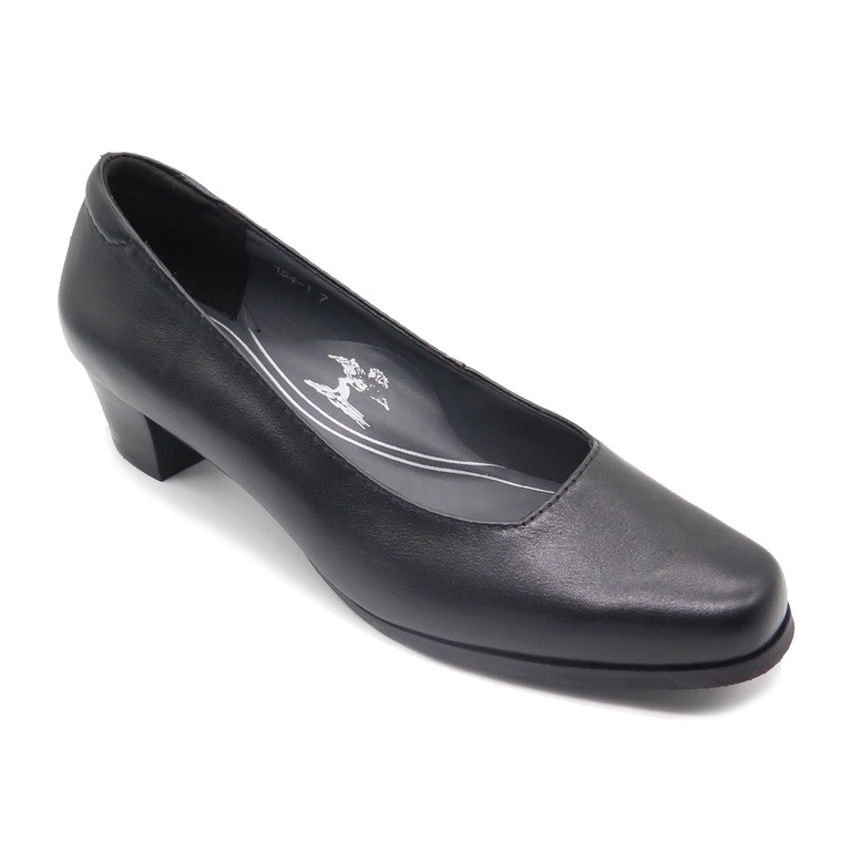 ladies leather court shoes