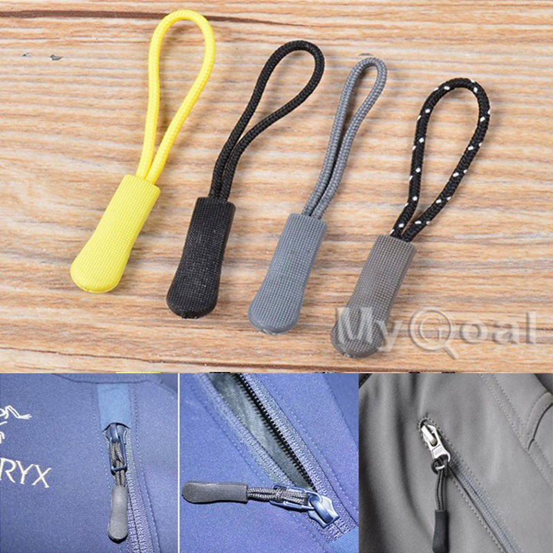 30Pcs Zip Puller Zipper Pulls Cord Replacement Fastener Slider for Backpack 