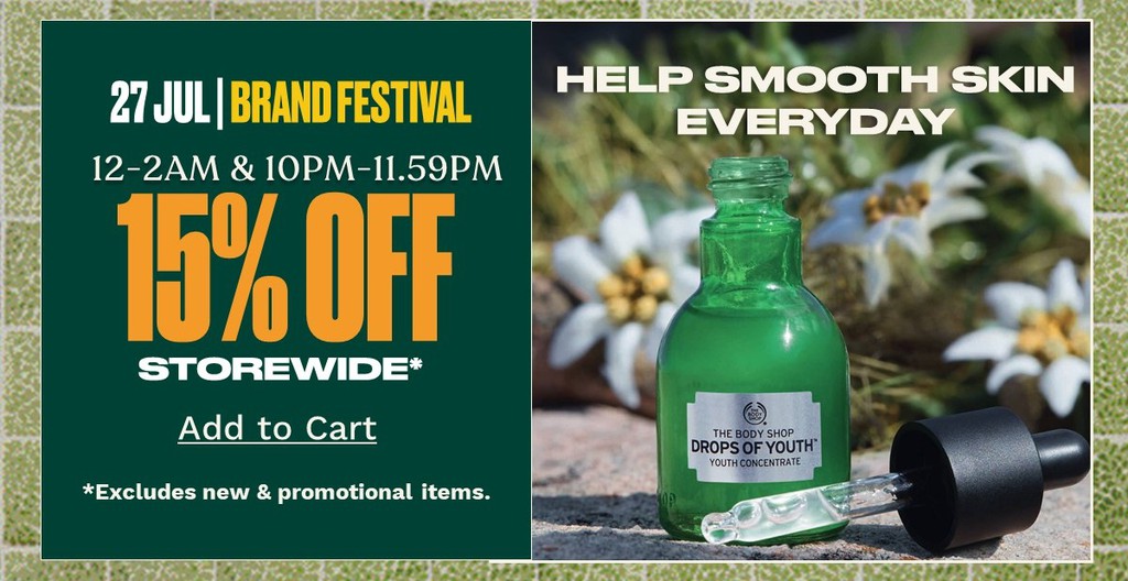 The Body Shop Official Store, Online Shop Shopee Singapore