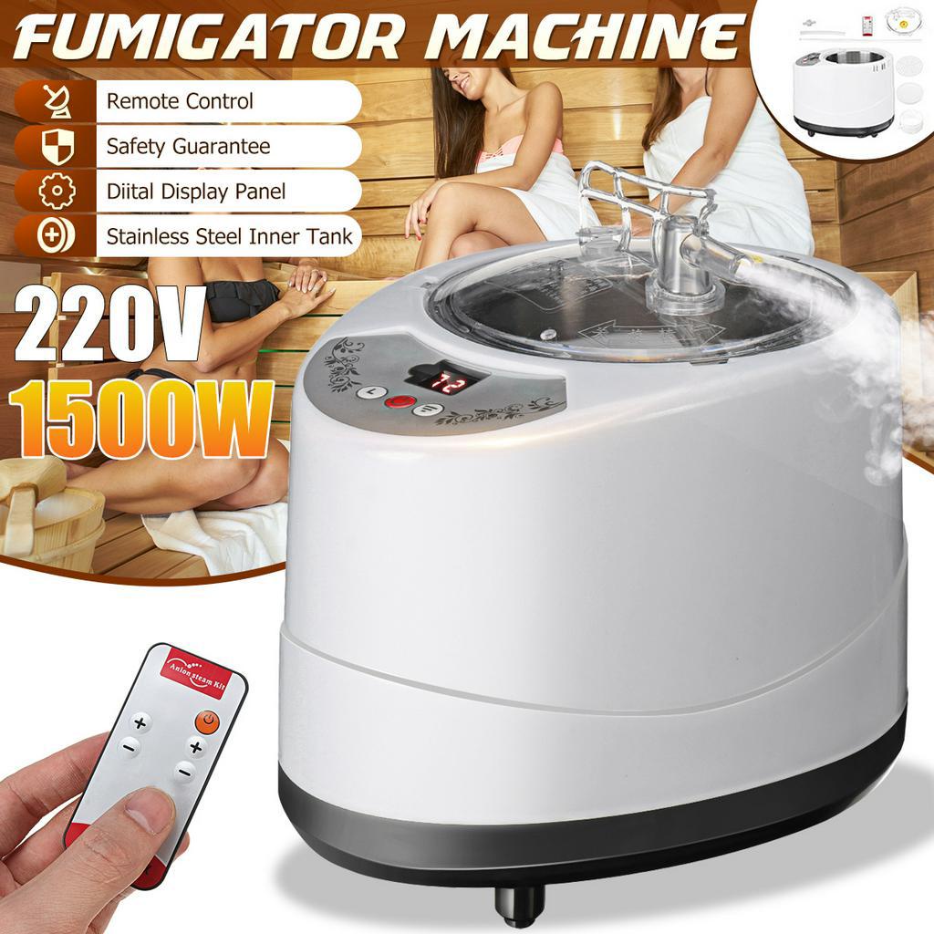 3L 1500W Sauna Steamer Pot Generator Steam SPA Pot Machine with Remote ...