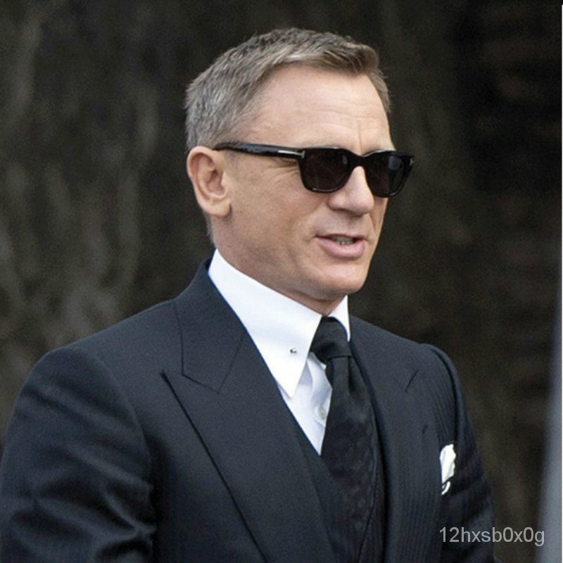 New Square James Bond TF Sunglasses Men Brand Designer Glasses Women Super  Star Celebrity Driving Sunglasses Tom Ford Ey | Shopee Singapore