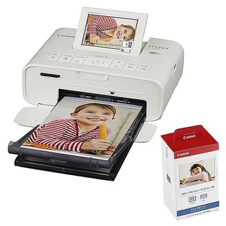 Canon Selphy CP-1300 Printer with KP-108 Selphy Compact Photo Paper
