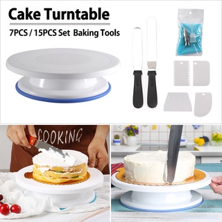 Turntable rotating plate turn table revolving cake icing TV monitor modeling