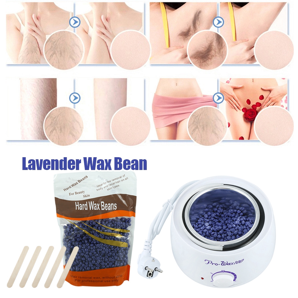 Hair Removal 100 240v Hot Paraffin Wax Pot Warmer Heater Shopee